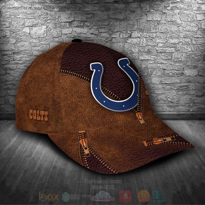 Indianapolis_Colts_NFL_Custom_Name_Brown_Cap_1