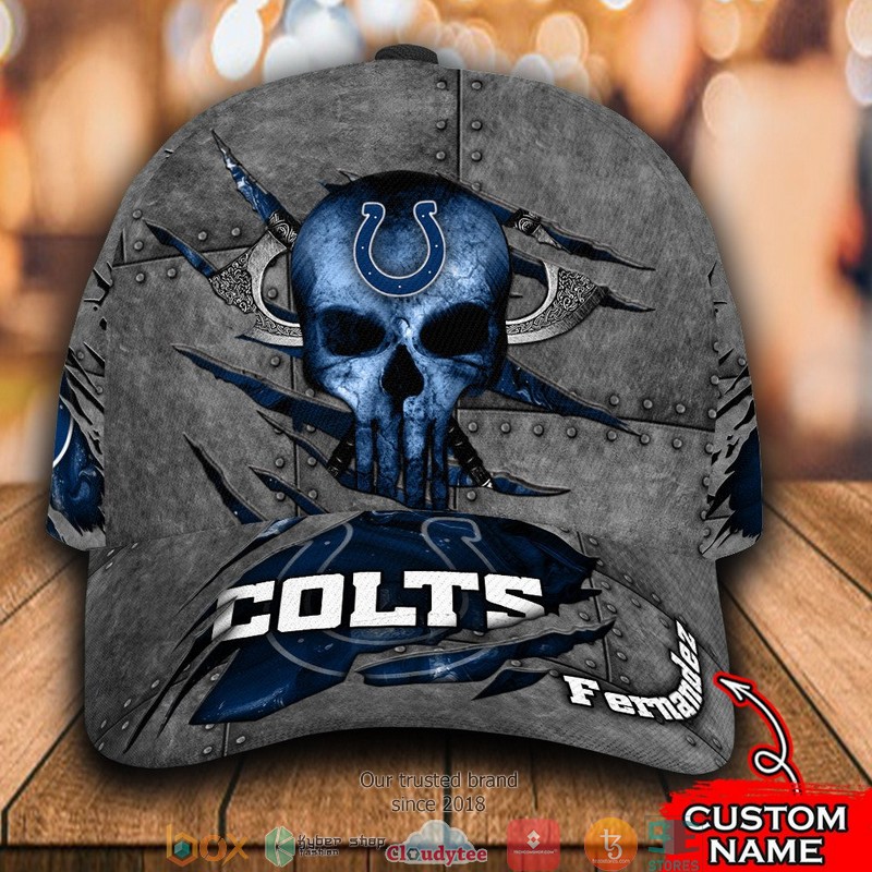Indianapolis_Colts_Skull_NFL_Custom_Name_Cap