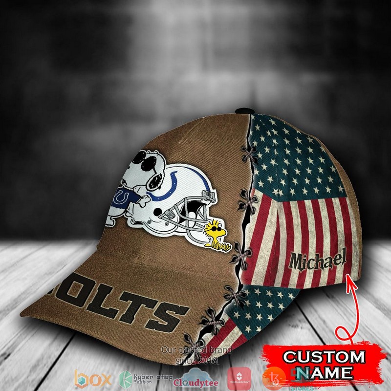 Indianapolis_Colts_Snoopy_NFL_Custom_Name_Cap_1