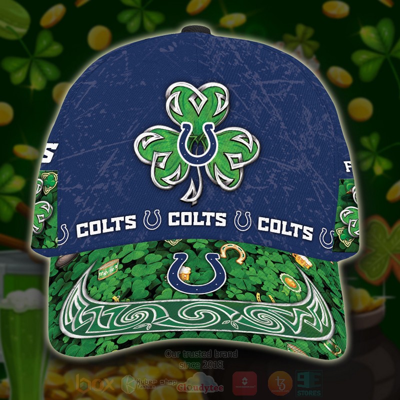 Indianapolis_Colts_St_Patrick_Day_NFL_Custom_Name_Cap