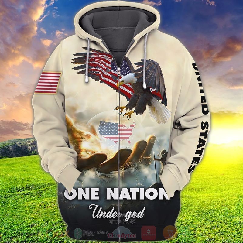 Jesus_Eagle_One_Nation_Under_God_3D_Zip_Hoodie