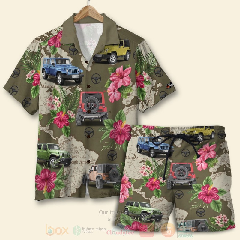 Jp_Tropical_Flower_Seamless_Pattern_Hawaiian_Shirt_Short