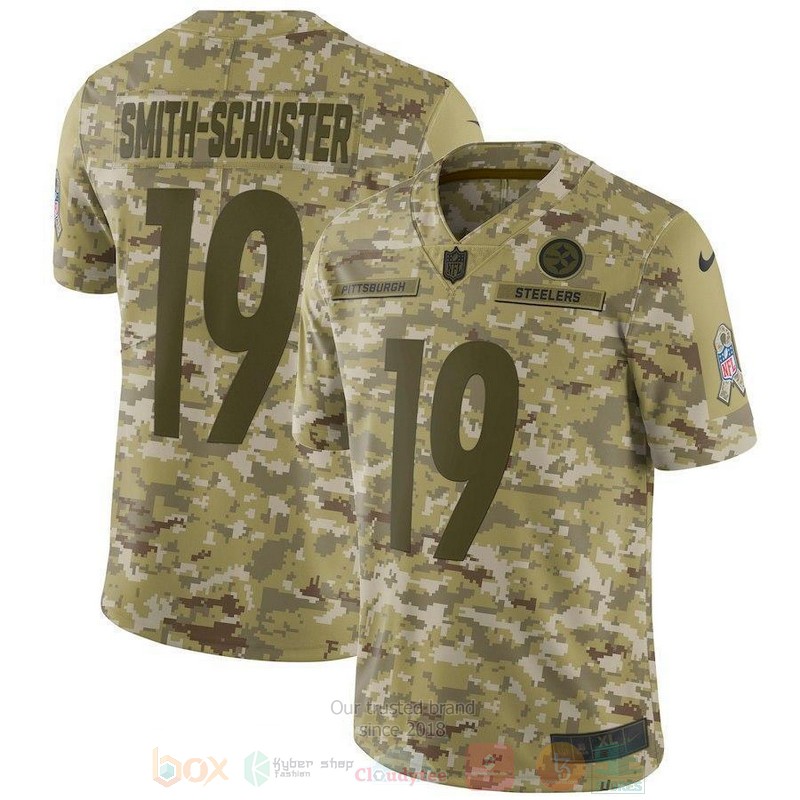 JuJu_Smith-Schuster_Pittsburgh_Steelers_Camo_Football_Jersey