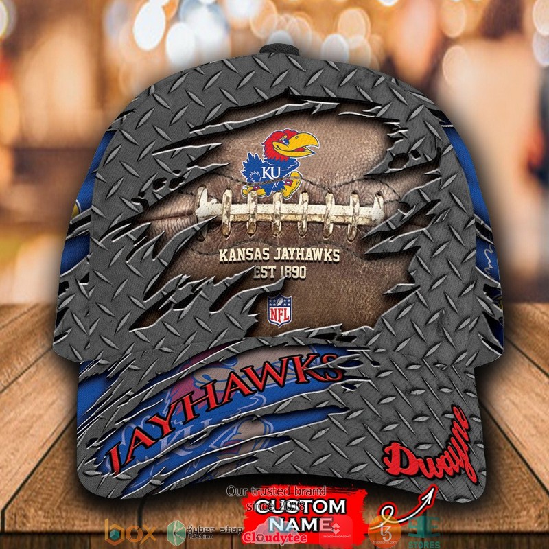 Kansas_Jayhawks_Luxury_NCAA1_Custom_Name_Cap