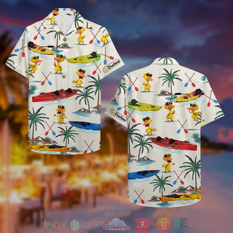 Kayaking_Duck_Duck__Kayak_Boat_Pattern_Hawaiian_Shirt_1