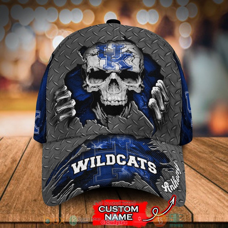 Kentucky_Wildcats_SKULL_NCAA_Custom_Name_Cap