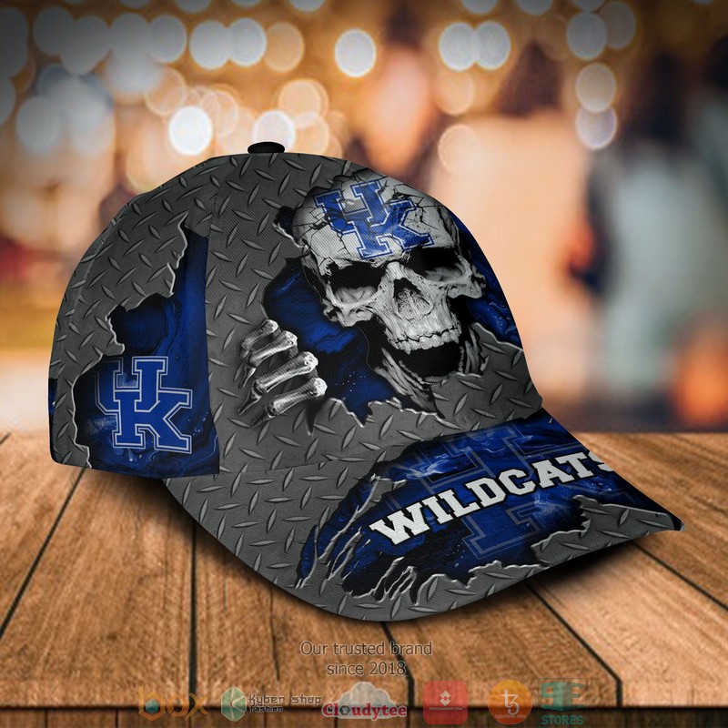 Kentucky_Wildcats_SKULL_NCAA_Custom_Name_Cap_1