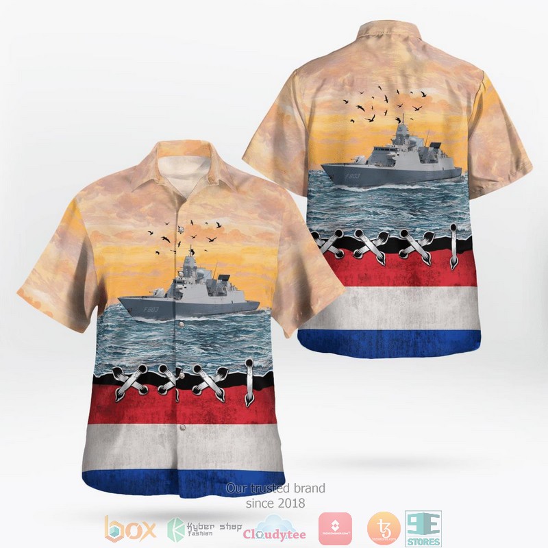 Koninklijke_Marine_HNLMS_Tromp_F803_Frigate_Hawaiian_Shirt