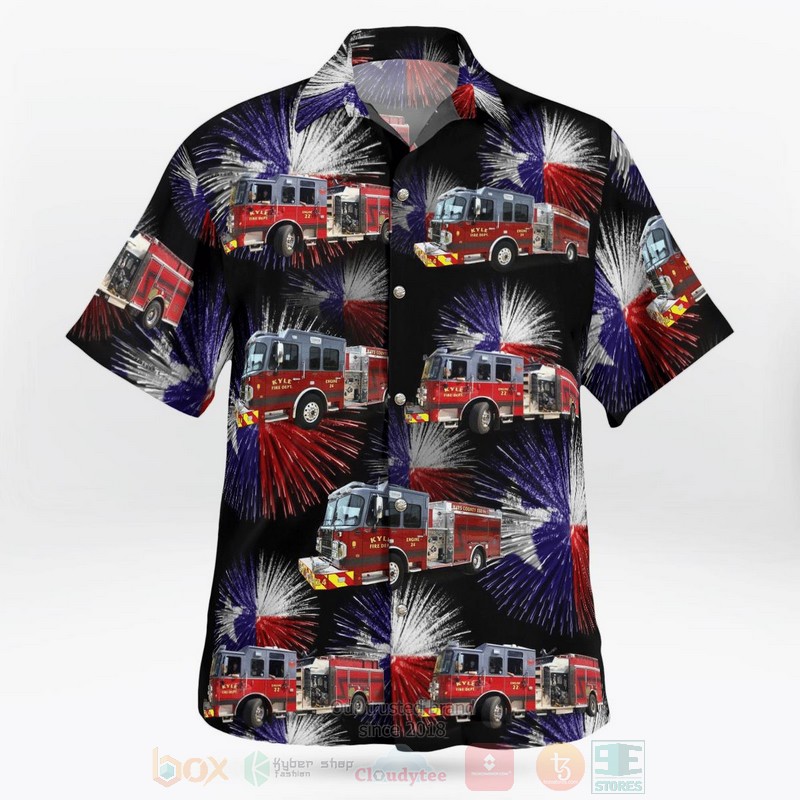 Kyle_TX_Fire_Department_4th_of_July_Hawaiian_Shirt_1