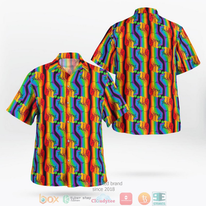 LGBT_Gay_Hands_Aloha_Shirt