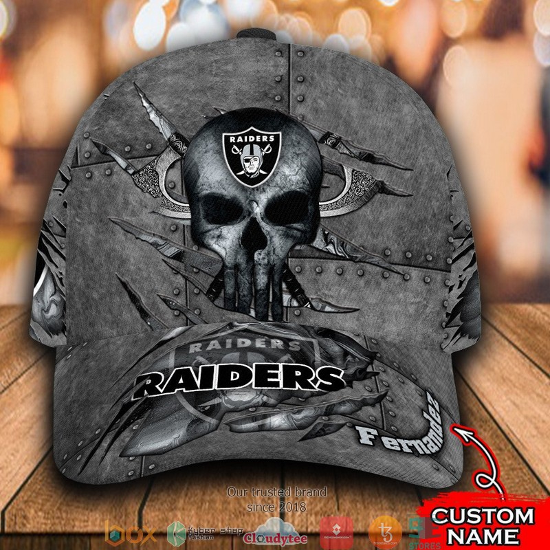 Las_Vegas_Raiders_Skull_NFL_Custom_Name_Cap