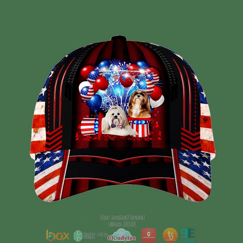 Lhasa_Apso_Patriot_Us_Flag_Balloon_Cap
