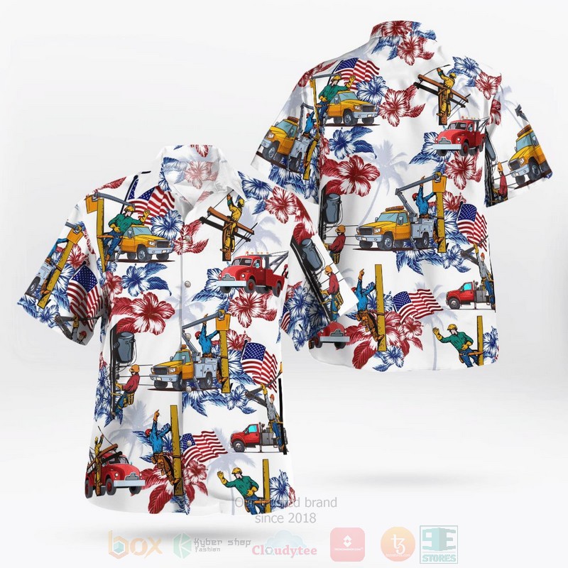 Lineman_4th_of_July_Hawaiian_Shirt