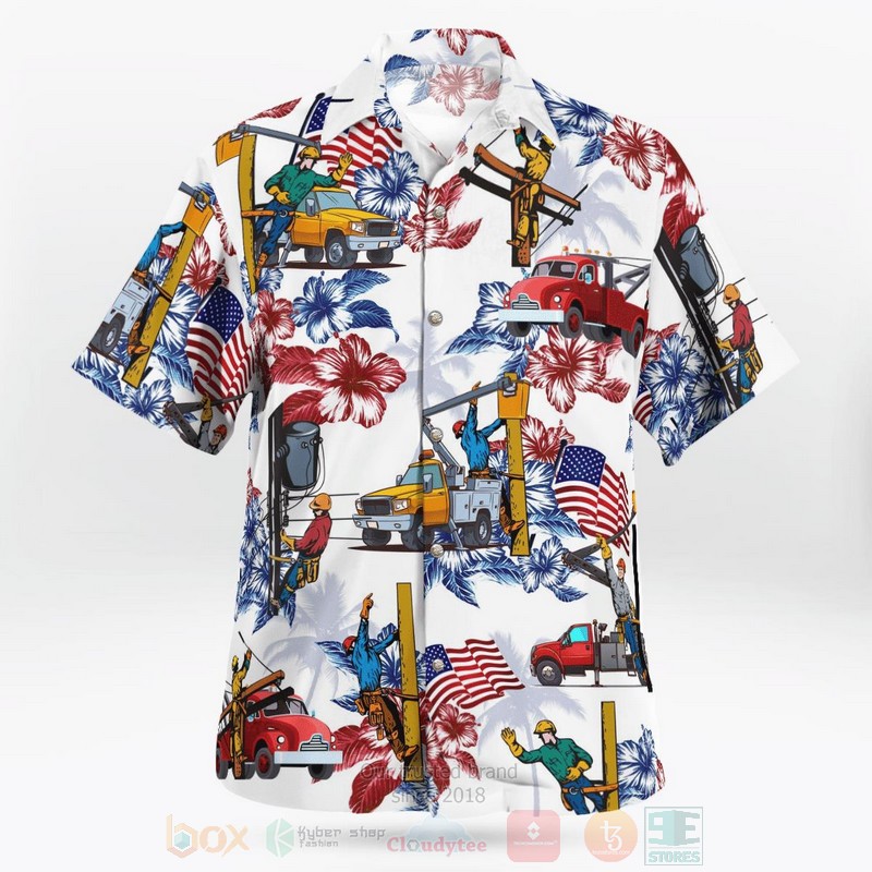 Lineman_4th_of_July_Hawaiian_Shirt_1