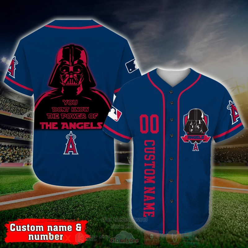 Los_Angeles_Angels_Darth_Vader_MLB_Personalized_Baseball_Jersey