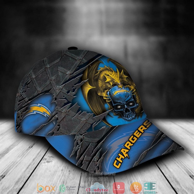 Los_Angeles_Chargers_Dragon_NFL_Custom_Name_Cap_1