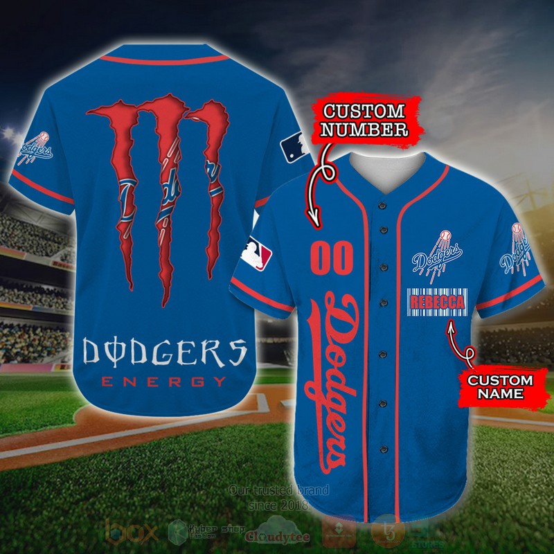 Los_Angeles_Dodgers_Monster_Energy_MLB_Personalized_Baseball_Jersey