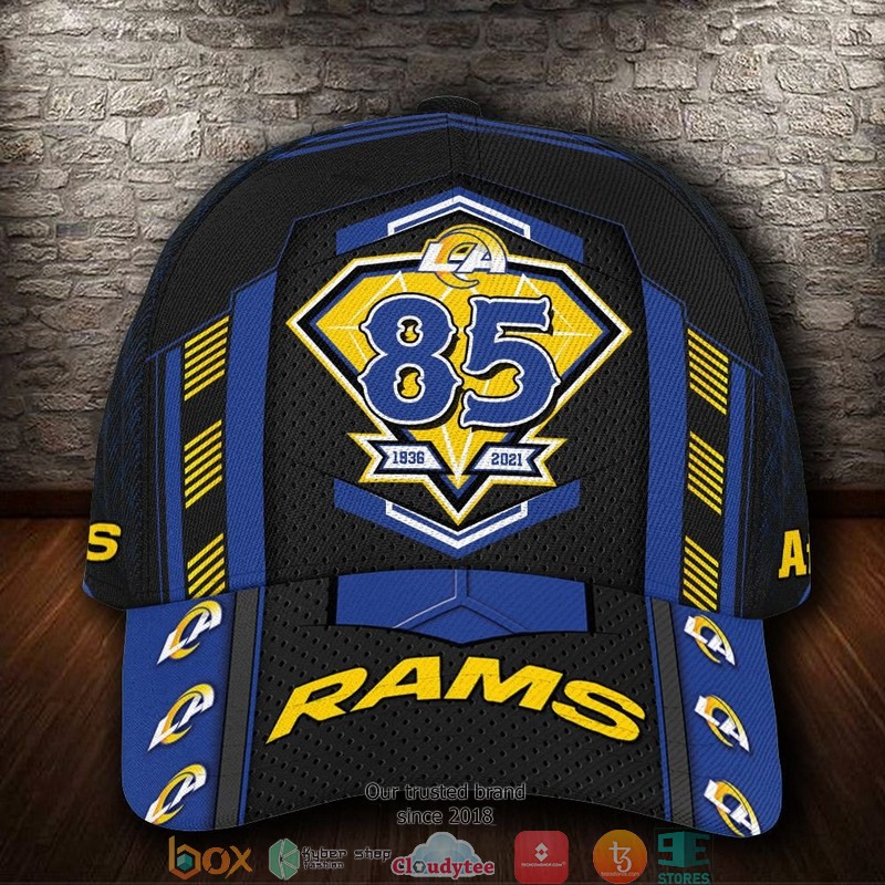 Los_Angeles_Rams_Anniversary_NFL_Custom_Name_Cap