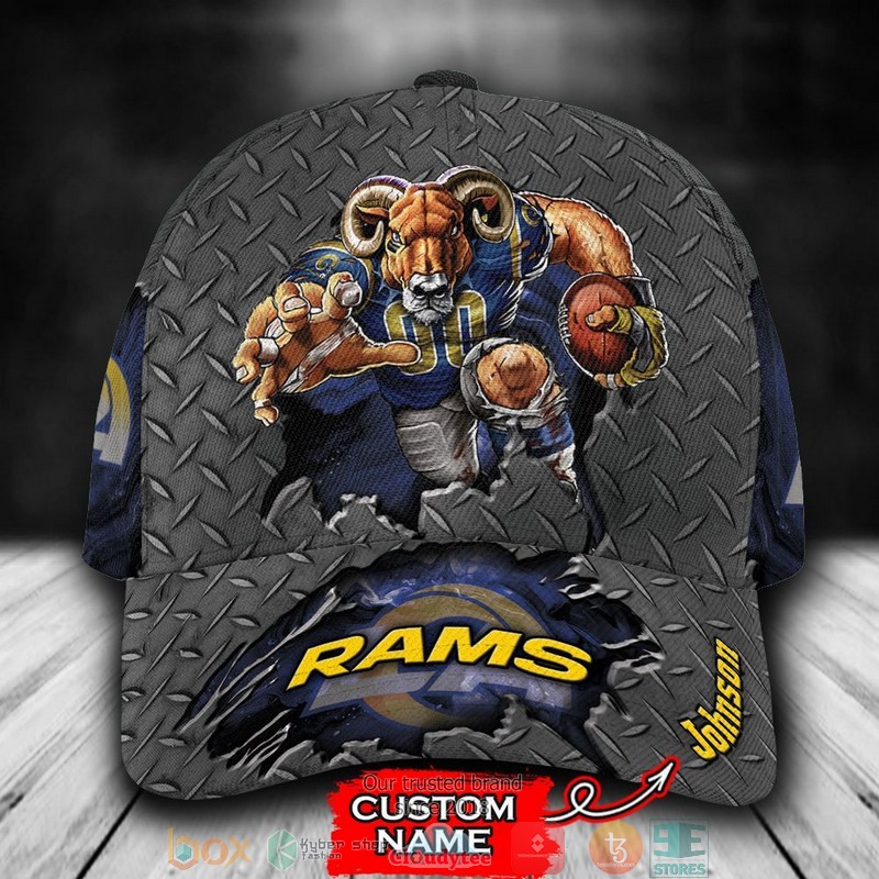 Los_Angeles_Rams_Mascot_NFL_Custom_Name_Cap-1