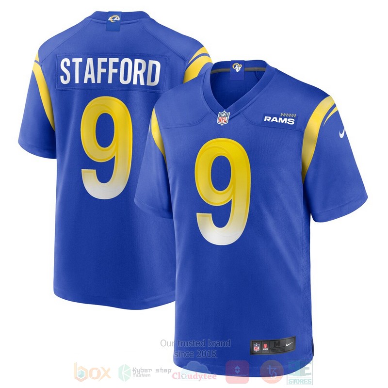 Los_Angeles_Rams_NFL_Matthew_Stafford_Royal_Football_Jersey