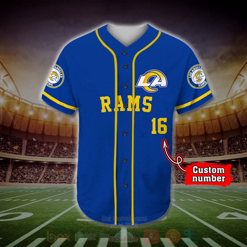 Los_Angeles_Rams_NFL_Personalized_Baseball_Jersey_1