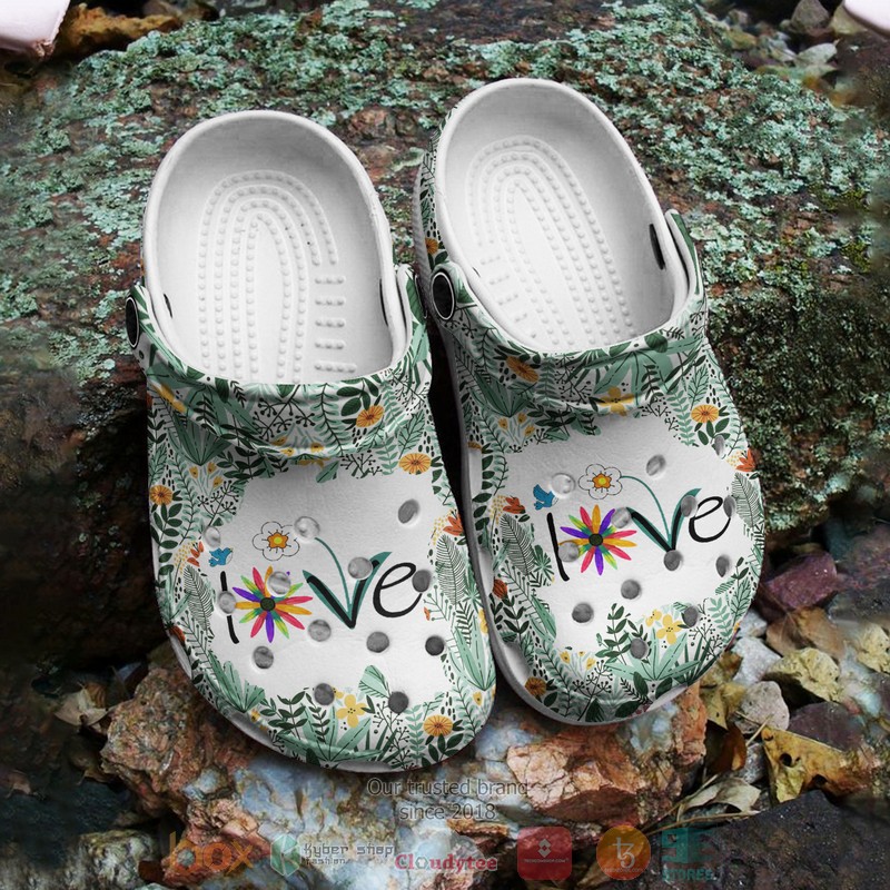 Love_Nana_Life_Flowers_Crocs_Crocband_Shoes_1