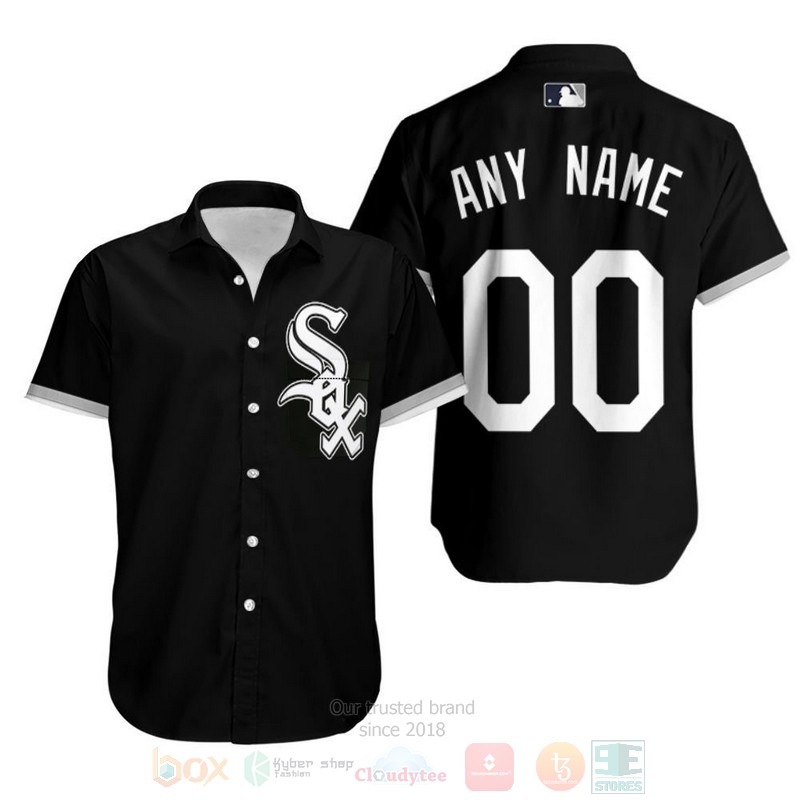 MLB_Personalized_Chicago_White_Sox_2019_Black_Hawaiian_Shirt