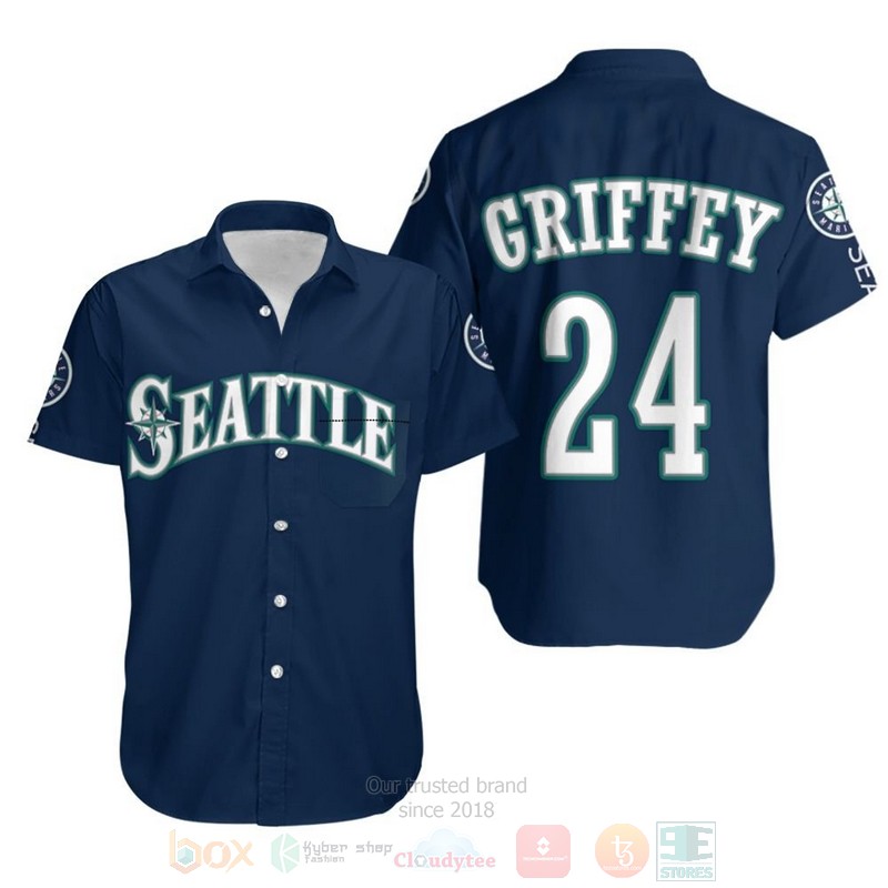 MLB_Seattle_Mariners_24_Griffey_Hawaiian_Shirt