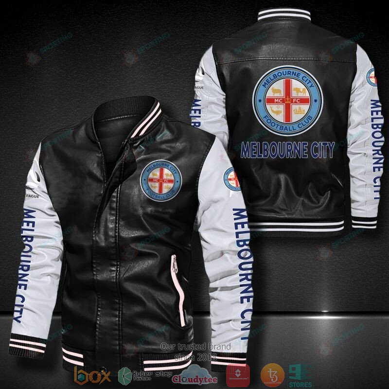 Melbourne_City_FC_Leather_Bomber_Jacket