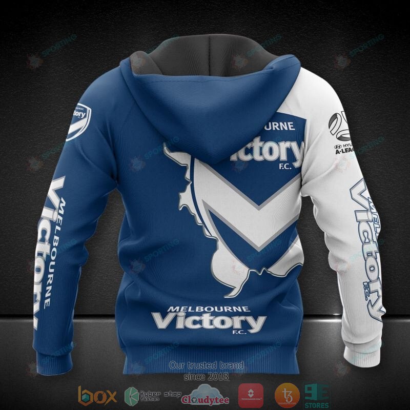 Melbourne_Victory_FC_blue_3D_Hoodie_Shirt_1