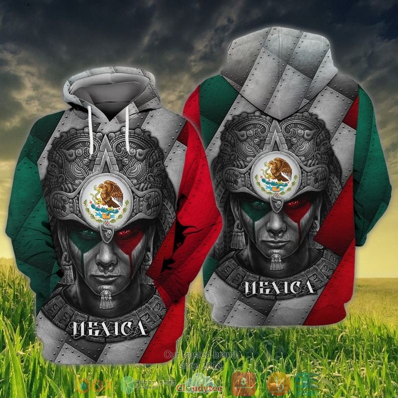 Mexican_Aztec_Warrior_Mexica_Coat_of_Arms_3D_shirt_hoodie_1