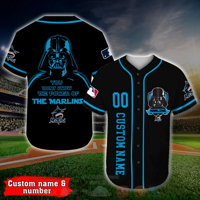 Miami_Marlins_Darth_Vader_MLB_Personalized_Baseball_Jersey