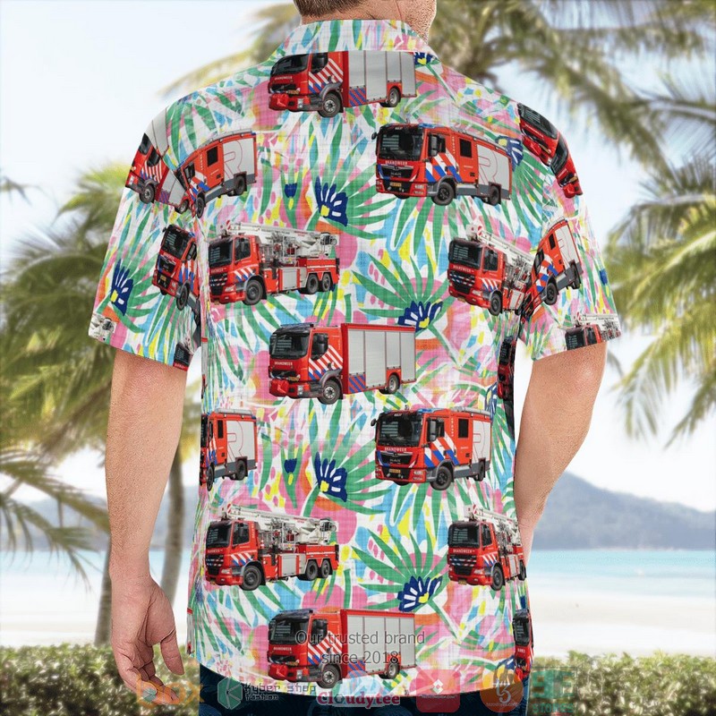 Middelburg_Netherlands_Brandweer_Zeeland_Hawaii_3D_Shirt_1