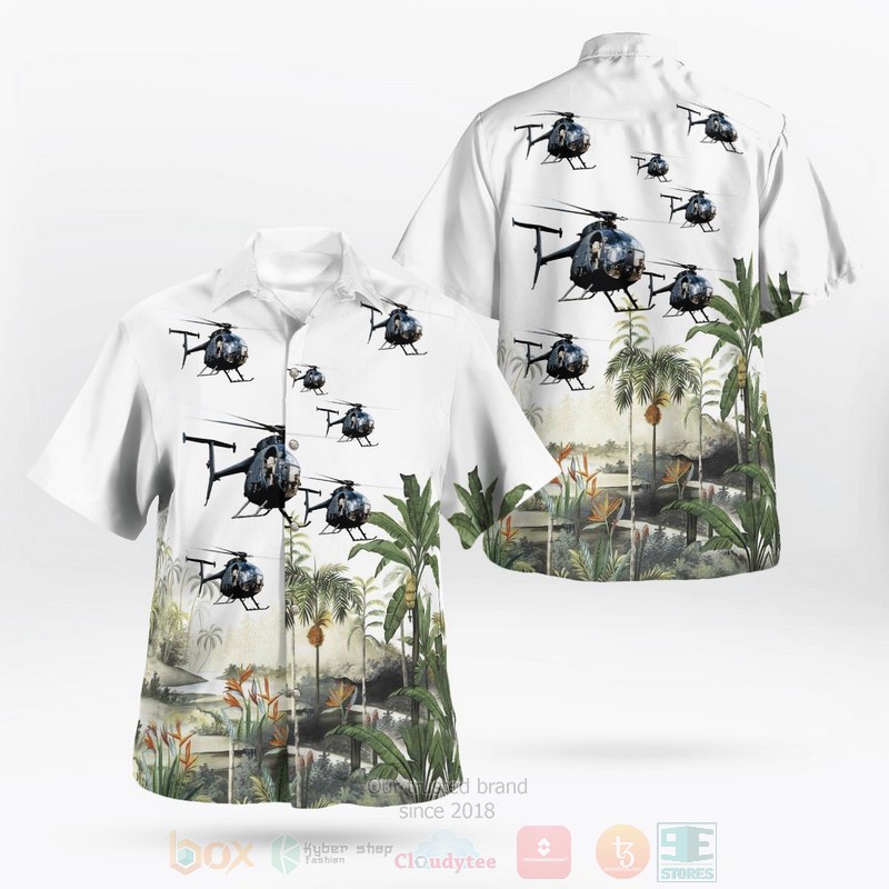 Military_MD_Helicopters_MH-6_Little_Bird_For_Sale_Hawaiian_Shirt