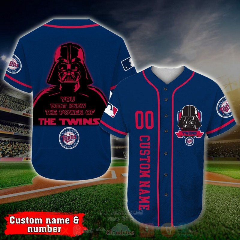 Minnesota_Twins_Darth_Vader_MLB_Personalized_Baseball_Jersey