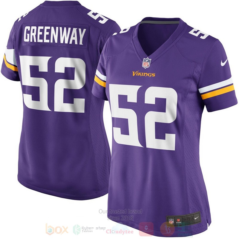 Minnesota_Vikings_Chad_Greenway_Purple_Football_Jersey