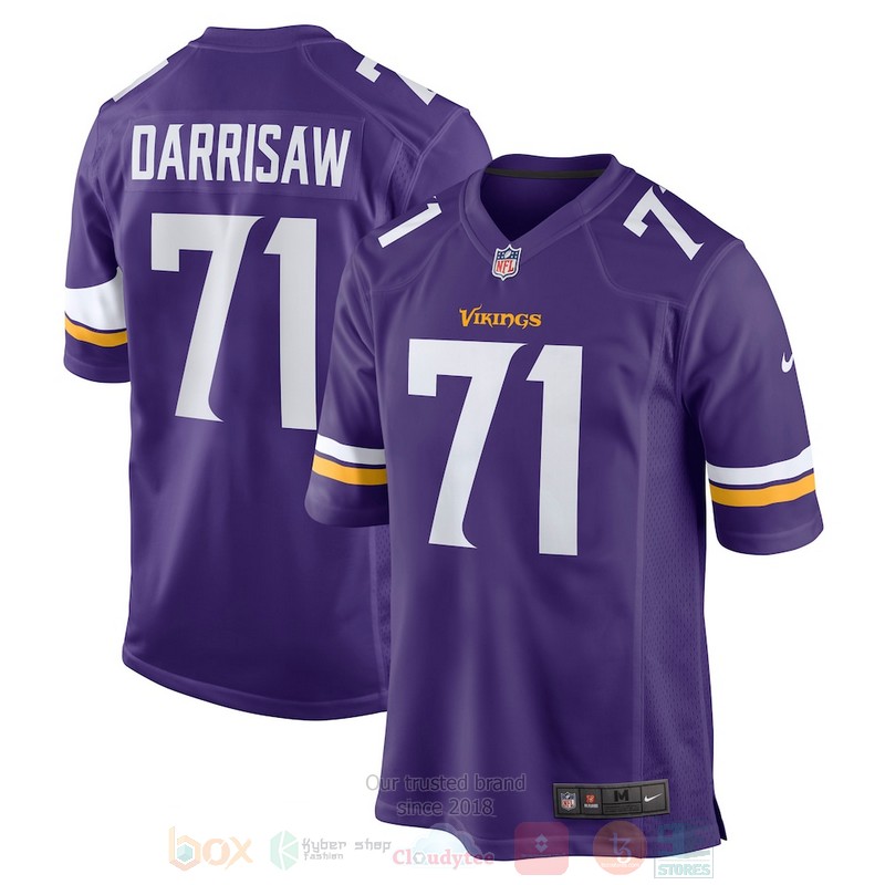 Minnesota_Vikings_Christian_Darrisaw_Purple_Football_Jersey