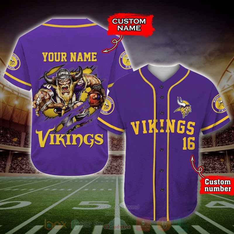 Minnesota_Vikings_NFL_Personalized_Baseball_Jersey