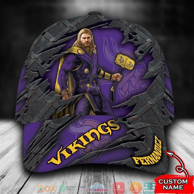Minnesota_Vikings_Thor_NFL_Custom_Name_Cap