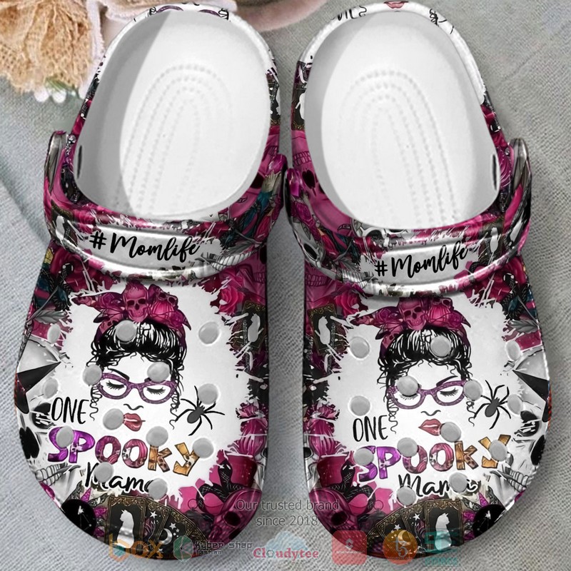 Momlife_One_Spooky_Mama_Crocs_Crocband_Shoes_1