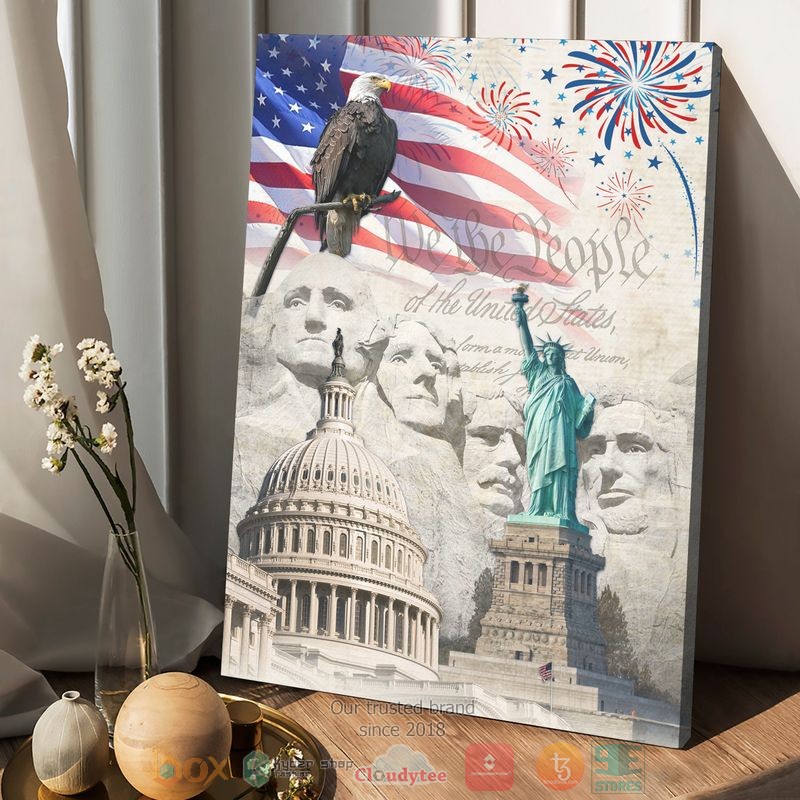 Mount_Rushmore_Statue_of_Liberty_Capitol_Hill_Eagle_Canvas_1