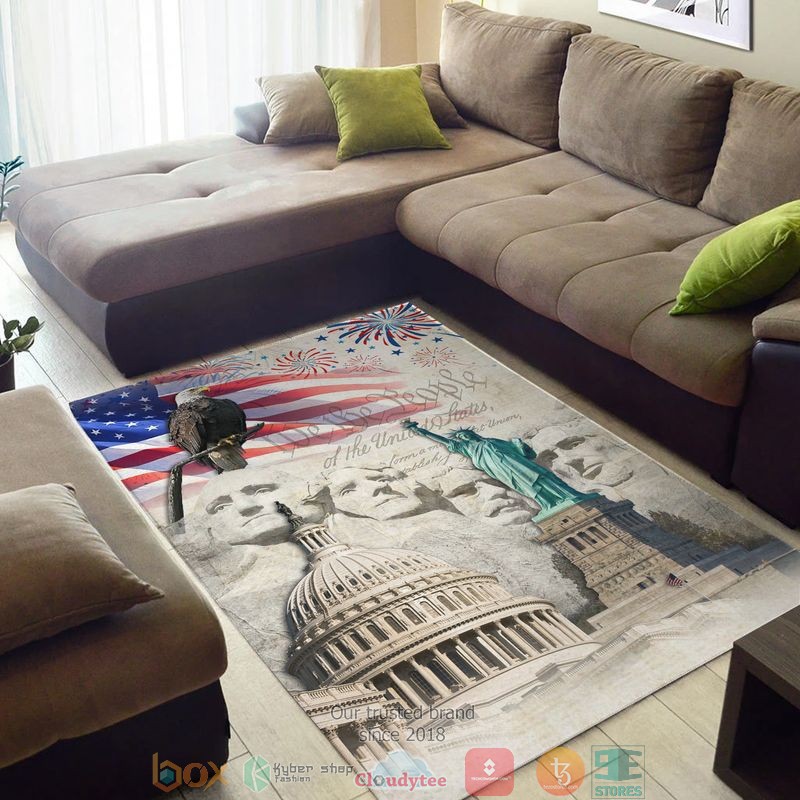 Mount_Rushmore_Statue_of_Liberty_Eagle_America_Indepence_day_Rug