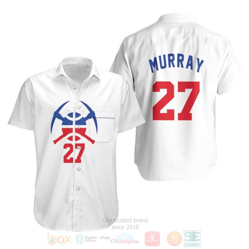 NBA_Nuggets_Jamal_Murray_2020-21_Earned_White_Hawaiian_Shirt