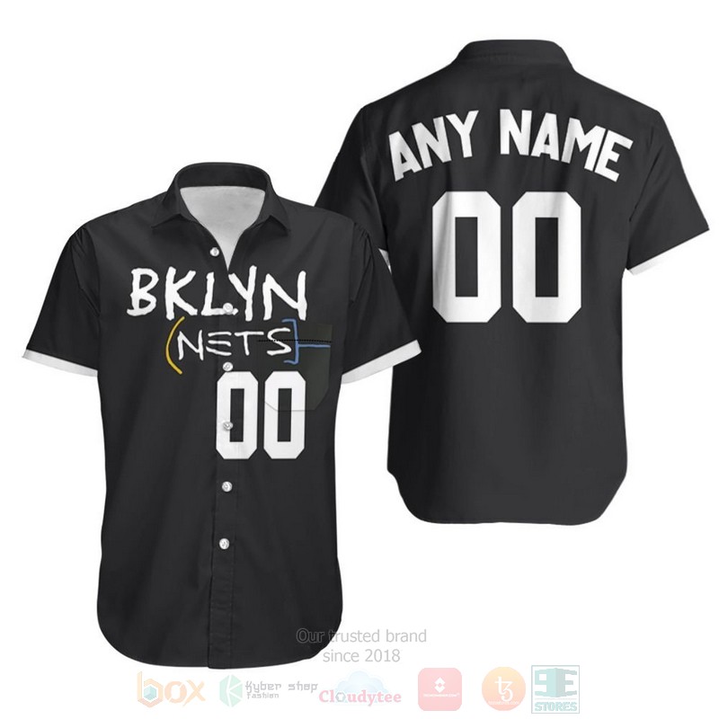 NBA_Personalized_Brooklyn_Nets_2021_City_Black_Hawaiian_Shirt