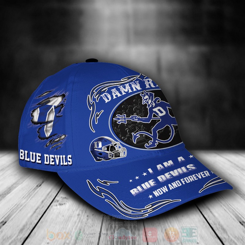 NCAA_Duke_Blue_Devils_Mascot_Custom_Name_Cap_1