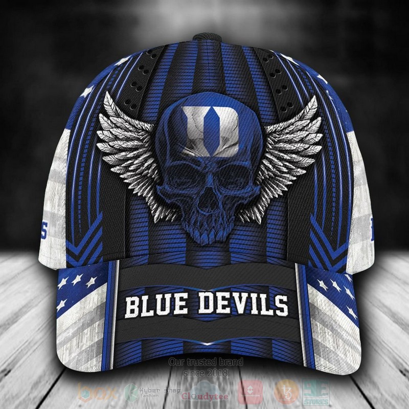 NCAA_Duke_Blue_Devils_Skull_Custom_Name_Blue_Cap
