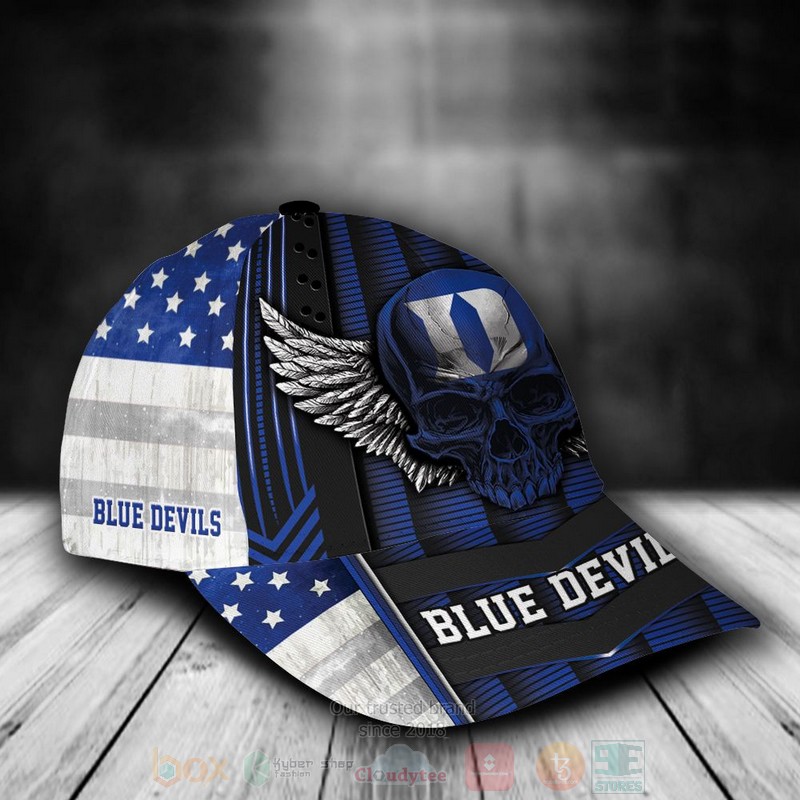 NCAA_Duke_Blue_Devils_Skull_Custom_Name_Blue_Cap_1