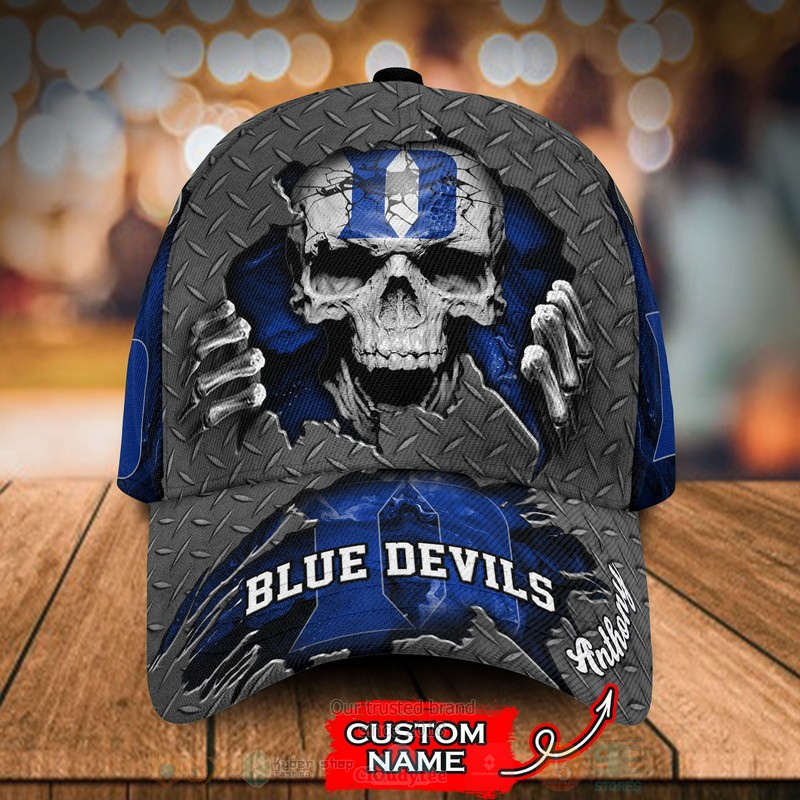 NCAA_Duke_Blue_Devils_Skull_Custom_Name_Cap