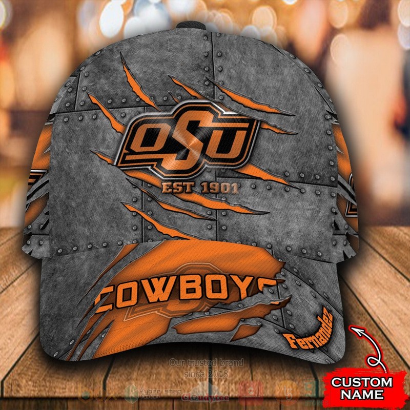 NCAA_Oklahoma_State_Cowboys_Custom_Name_Grey_Cap