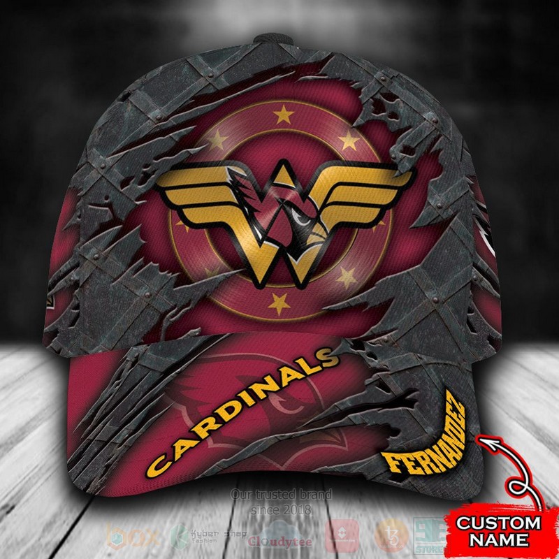 NFL_Arizona_Cardinals_Wonder_Woman_Custom_Name_Cap